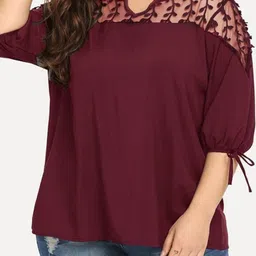 Sztori Women Self Design Top-image-54