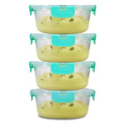 Allo Borosilicate Glass Containers with Lids Microwave Safe Container for Glass Storage Containers-image-72