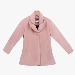 Leather Retail Girls Pink Solid Full Sleeves Jacket-image-61