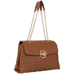 Lavie Luxe Tan LX Edel Fp Satchel Handbag-picture-30