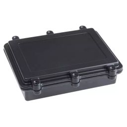 RS PRO Black Die Cast Aluminium Enclosure, IP67, Black Lid, 200 x 150 x 50 mm Model No 7004147-picture-35