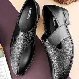 Prolific Men's Black Fisherman Sandals-image-36