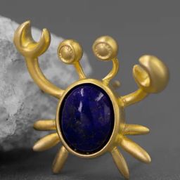 Rihi by P.C. Chandra Jewellers Cute Crab Pendant For Women & Girls (Without Chain)-image-33