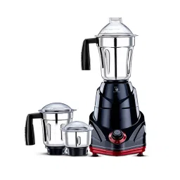 POWERTECK BLACK GOLD 600W 22000 rpm Black and Red 3 Jar Mixer Grinder-image-68