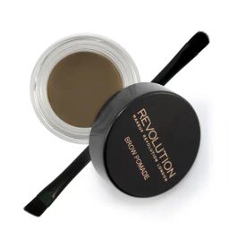 Makeup Revolution Brow Pomade With Double Ended Brush Medium Brown - 2.5 gm-image-7