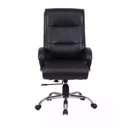 Ergonomica Mid Back Leatherette Office Revolving Chair/Manager Chair Black, ER65-image-87