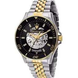 MASERATI R8823140010 Skeleton Sport Automatic Watch for Men-14