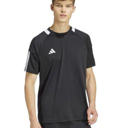 Adidas Black Regular Fit Sports T-Shirt-image-95