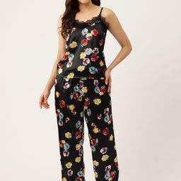 ETC Women Floral Printed Night suit-image-52