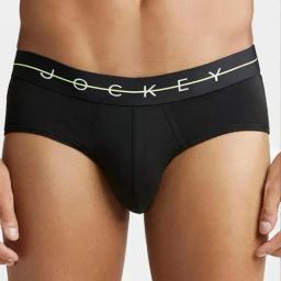 Jockey NY15 Black Super Combed Cotton Briefs with Ultrasoft Waistband-picture-18