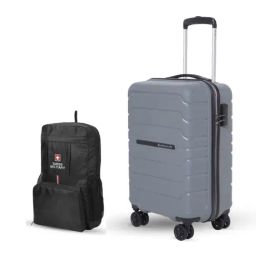 Swiss Military Unisex Grey Hard Cabin Trolley Bag-44