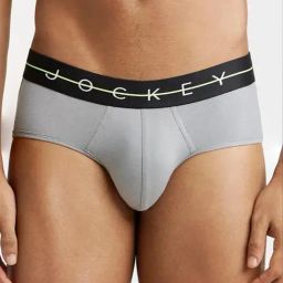 Jockey NY15 Grey Super Combed Cotton Briefs with Ultrasoft Waistband-picture-41