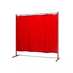 Messer 1200x1800 mm Red Foldable Welding Curtain With Frame, 80820080-39
