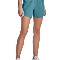 UNDER ARMOUR Blue Mid Rise Sports Shorts-image-37