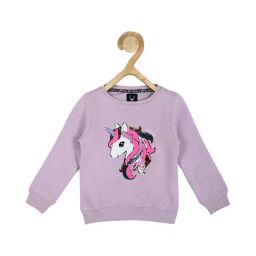 Allen Solly Junior Light Purple Embellished Sweatshirt-image-87