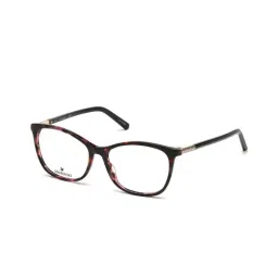 Swarovski Cocoa Brown SK5238 Square Eye Frames for Women-picture-46