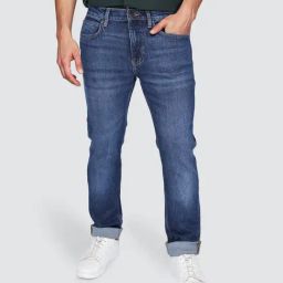 Lee Dark Indigo Slim Fit Solid Jeans-picture-24