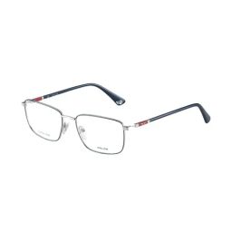 Police VPLE97K56E70FR Blue Rectangular Eye Frames For Men-image-89