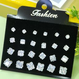 Shivarth 12 PAIRS STUD EARRINGS-image-91