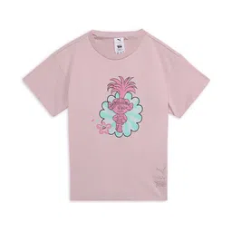 Puma x Trolls Boys Graphic Printed Cotton Relaxed-Fit T-Shirt-image-39