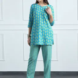 FASHION DREAM Printed Tunic With Trouser-picture-31