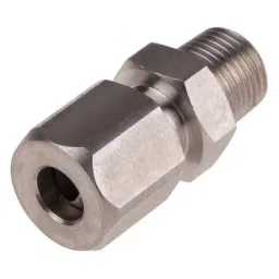 RS PRO In-Line Thermocouple Compression Fitting for Thermocouple 1/8 BSPT 6 mm Probe, 8399591-30