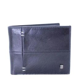 THE HOLISTIK Delta Black Casual Leather Bi-Fold Wallet for Men-picture-43