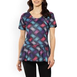 Aarika Abstract Printed Swim Suit-image-37