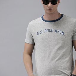 U.S. Polo Assn. Denim Co. Brand Logo Graphic Printed T-shirt-picture-37