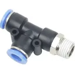 VAK 6.35 mm (1/4 inch) Male Run Tee (BSP) PST 10-02-45