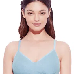 Enamor Chambray Melange Non Wired Non Padded T-Shirt Bra-12