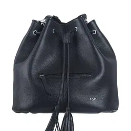 Tohl Rp1 Montauk Black Tassel Leather Bucket Backpack-19