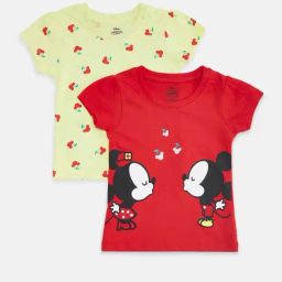 Pantaloons Baby Green & Red Printed T-Shirt (Pack Of 2)-image-45