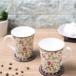 India Circus Cream-Coloured Printed Bone China Set-19