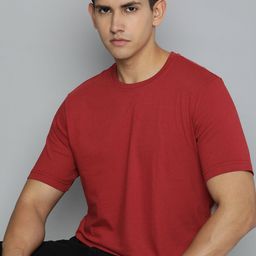 ether Men Solid Regular Fit T-shirt-image-69