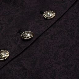 Manyavar Men Purple & Off White Self Design Sherwani Set With Dupatta image 2