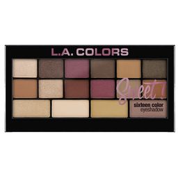 L.A colors Sweet 16! Color Brave Eyeshadow Palette C30467-24