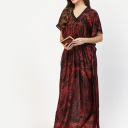 CHUI MUI Printed Maxi Nightdress-picture-30