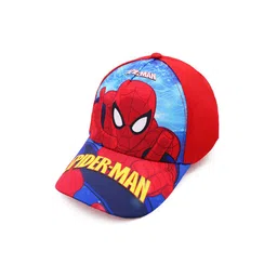 JENNA Boys Red & Blue Printed Baseball Cap-55