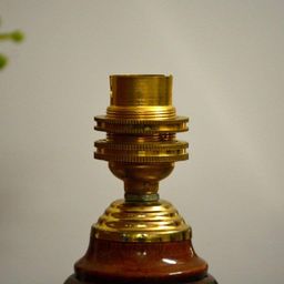 generic Total Led Light B22 Brass lamp Holder with 90 Inches Long Wire with On/Off Bed Switch Button Wire for Table lamp or lamp Base image 3