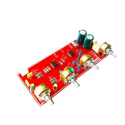 generic Stereo Pre Amplifier Board, Bass Treble Mid and Volume Control Preamp Board, Suitable for All Type of Amplifier Board, No Noise Circuit Board, 3 Band Circuit Board, Low Mid High Band Preamp Board. image 1