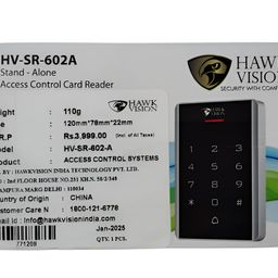 Hawk Vision HV-SR-602A Standalone RFID Access Control Reader - Easy Install image 3