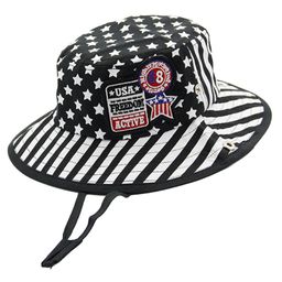 Babymoon Stars & Striped Designed With String Cap - Black-image-35