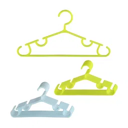 Aura Pack Of 20 Yellow & Blue Single Tier Bar Hangers-23