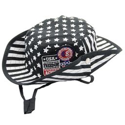 Babymoon Stars & Striped Designed With String Cap - Black image 2