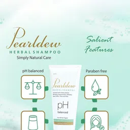Pearldew Set Of 2 Herbal Shampoo With Amla & Neem - 200 ml Each image 2