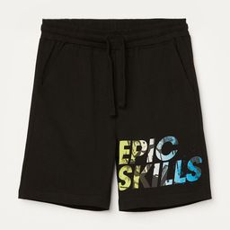 Fame Forever by Lifestyle Boys Printed Denim Shorts-picture-38