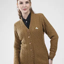 Monte Carlo Women Woollen Cardigan-image-91