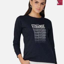 Metronaut Women 2 Printed Bio Finish Applique T-shirt-picture-38