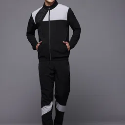 HRX by Hrithik Roshan Men Rapid-Dry Colourblocked Running Tracksuit-picture-42